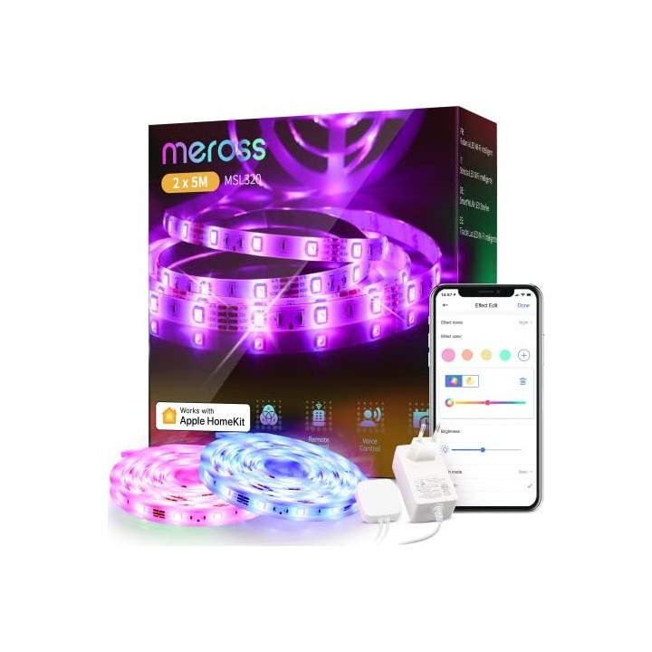 MEROSS MSL320 inteligentna tasma LED Homekit