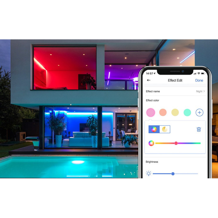 MEROSS MSL320 inteligentna tasma LED RGBWW WiFi Homekit 5m