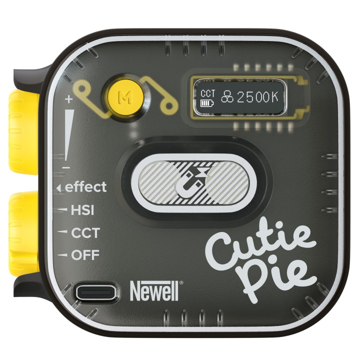 NEWELL Lampa LED RGB Cutie Pie - czarna