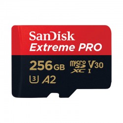 SANDISK EXTREME PRO microSDXC 256GB karta pamięci 200/140 MB/s UHS-I