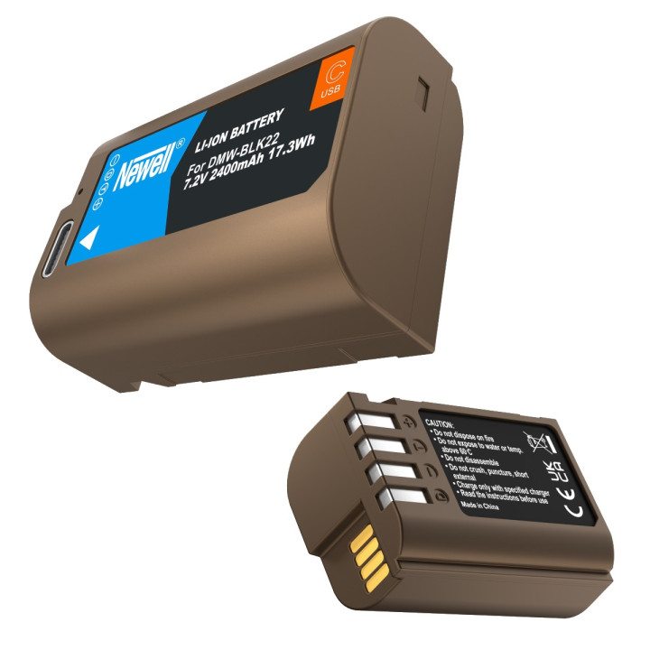 NEWELL NL3920 Akumulator zamiennik DMW-BLK22 USB-C do Panaso