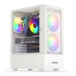 KRUX Vako White RGB obudowa PC