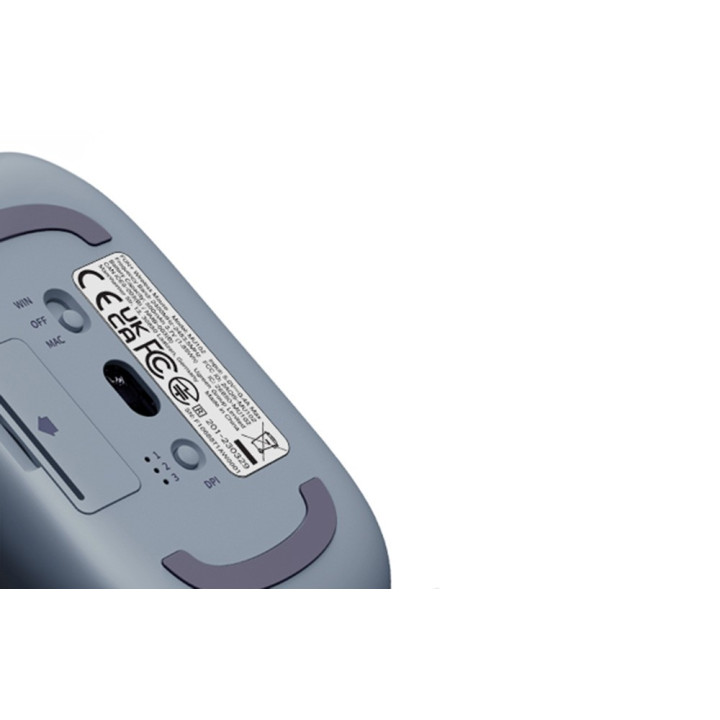 UGREEN 90538 Bezprzewodowa myszka 2.4G + BT  niebieska