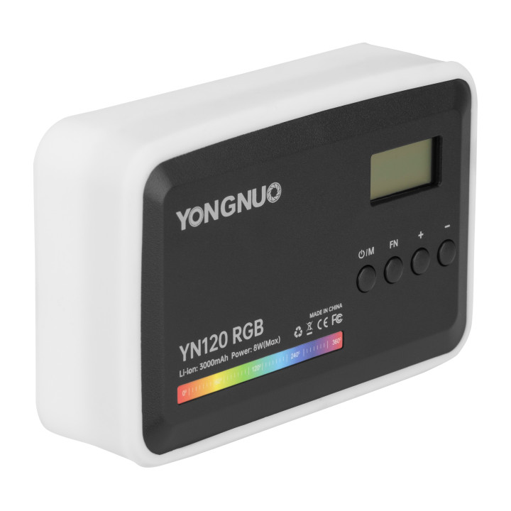 YONGNUO YN120 lampa LED RGB, WB (2500 K - 9900 K)