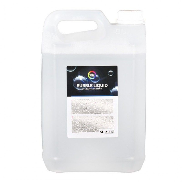 LIGHT4ME Bubble Liquid 5l plyn do baniek mydlanych