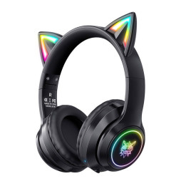 ONIKUMA B90 Sluchawki gamingowe czarne RGB