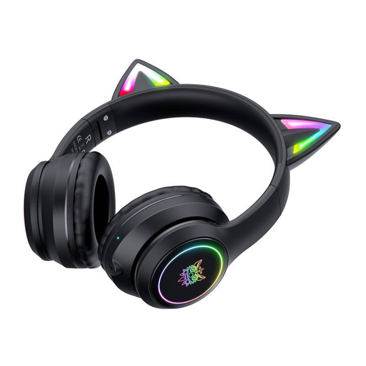 ONIKUMA B90 Sluchawki gamingowe czarne RGB