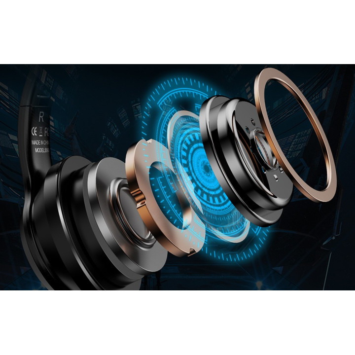 ONIKUMA B90 Sluchawki gamingowe czarne RGB