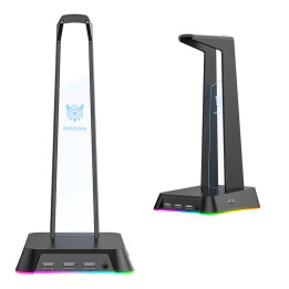 ONIKUMA ST-2 Stojak na sluchawki RGB czarny