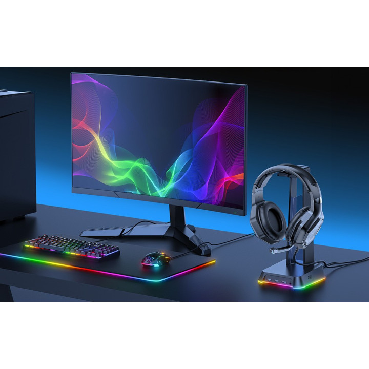 ONIKUMA ST-2 Stojak na sluchawki RGB czarny