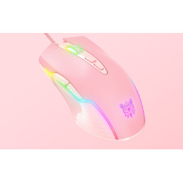 ONIKUMA CW905 Mysz gamingowa rózowa