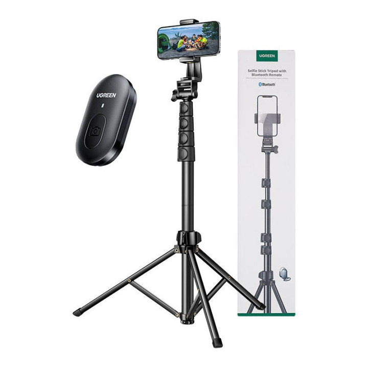 UGREEN 15609 Selfie stick statyw z pilotem bluetooth