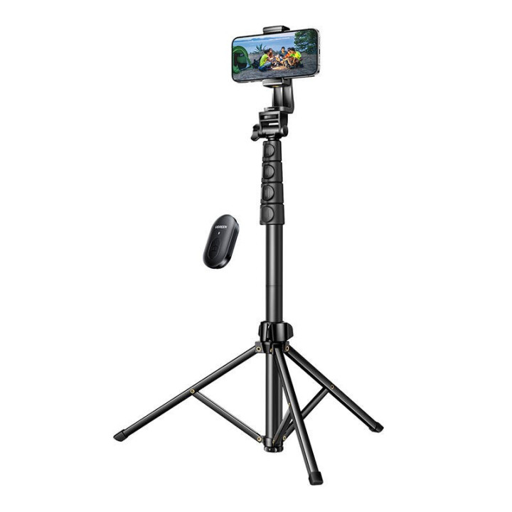 UGREEN 15609 Selfie stick statyw z pilotem bluetooth