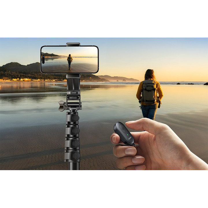 UGREEN 15609 Selfie stick statyw z pilotem bluetooth