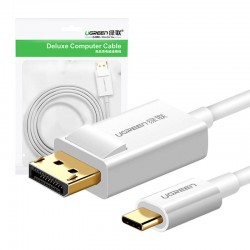 UGREEN 40420 Kabel USB-C UGREEN Display Port 1,5m biały