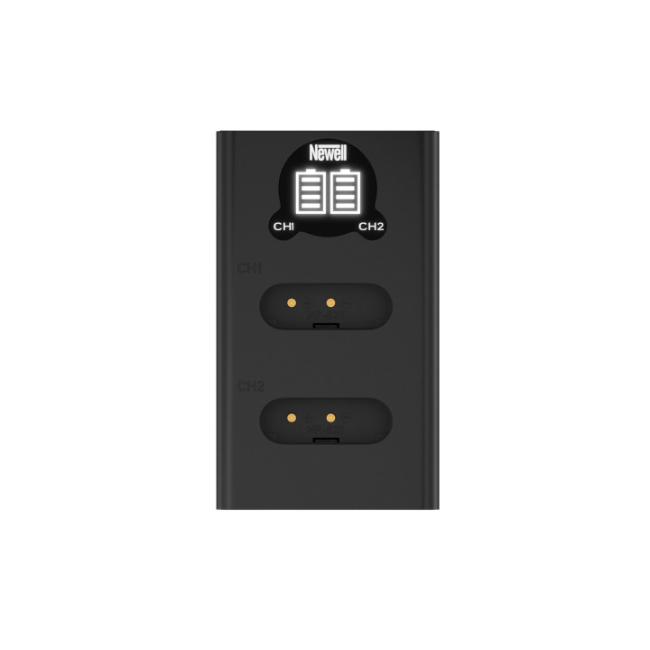 NEWELL Ladowarka dwukanalowa DL-USB-C i dwa akumulatory NP-B