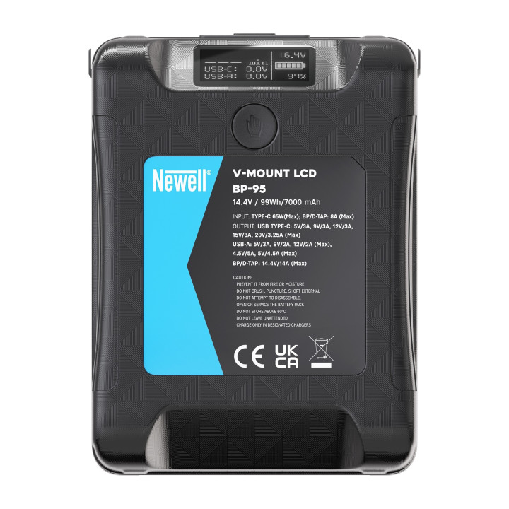 Newell akumulator BP-95 LCD V-Mount