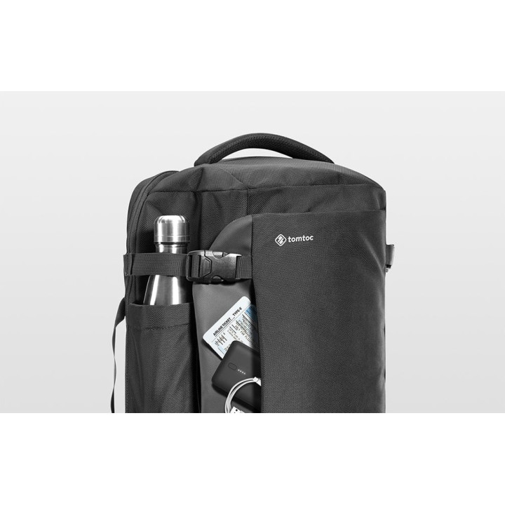 TOMTOC Navigator-T66 Podrózny plecak na laptopa 40L czarny
