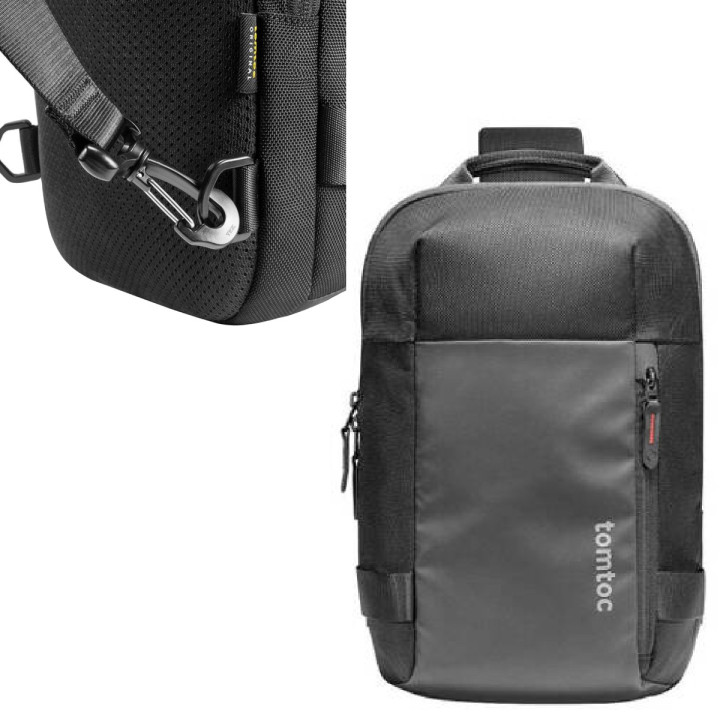 TOMTOC Navigator-T24 Torba na ramie 7L czarny