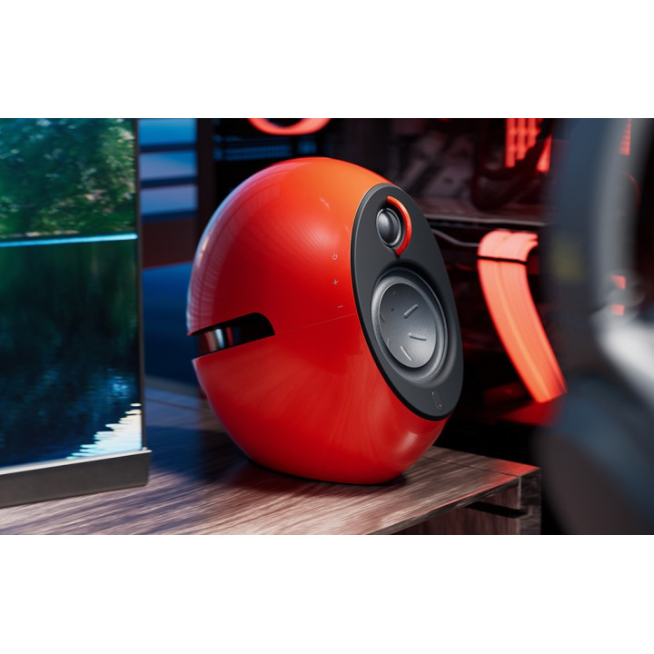 EDIFIER e25HD czerwone zestaw stereo bluetooth s/pdif