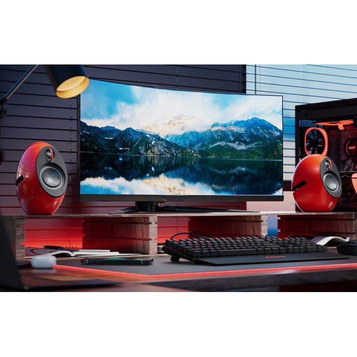 EDIFIER e25HD czerwone zestaw stereo bluetooth s/pdif