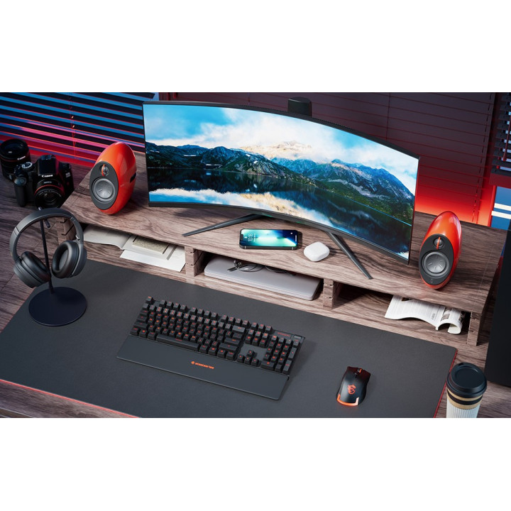 EDIFIER e25HD czerwone zestaw stereo bluetooth s/pdif