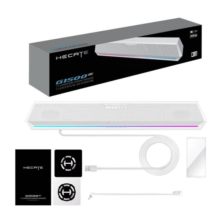 EDIFIER HECATE G1500 Bar bialy glosnik soundbar USB bluetoot