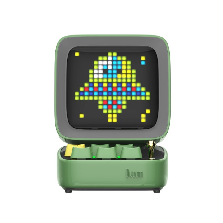 DIVOOM Ditoo Mic Green przenosny glosnik bluetooth karaoke z
