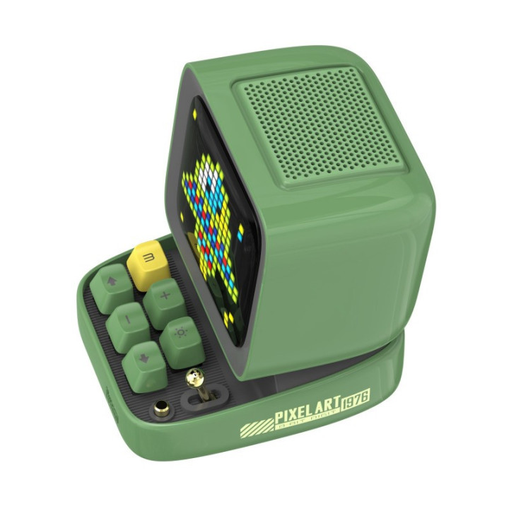 DIVOOM Ditoo Mic Green przenosny glosnik bluetooth karaoke z