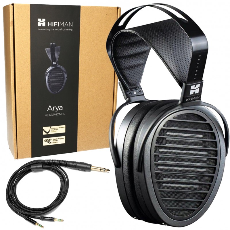 美品】HiFiMAN Arya V3 跨る ステルスマグネット版|リケーブル 美品】HiFiMAN Arya V3 跨る ステルスマグネット版|リケーブル