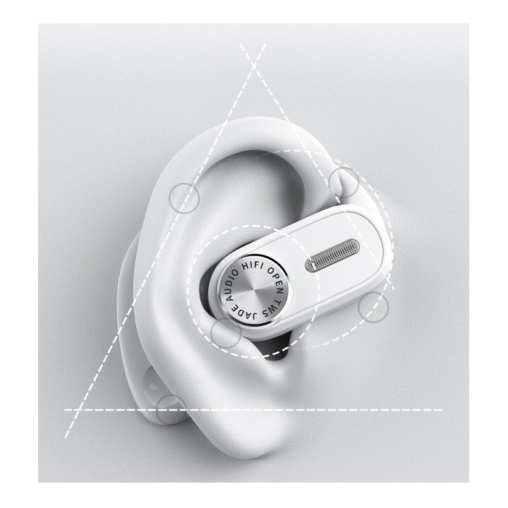 FIIO JW1 White sluchawki TWS otwarte