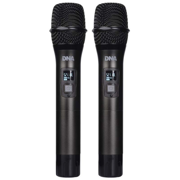 DNA FU DUAL VOCAL zestaw 2x mikrofon dynamiczny wokalowy bez