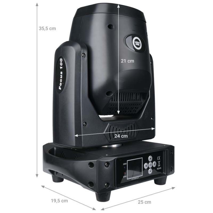 LIGHT4ME FOCUS 100 SPOT RING glowica ruchoma LED oswietlenie