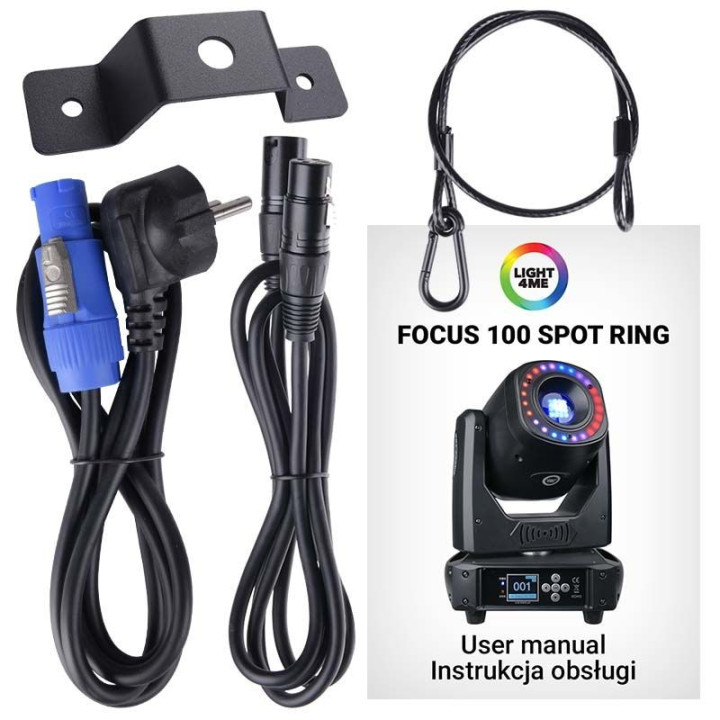 LIGHT4ME FOCUS 100 SPOT RING glowica ruchoma LED oswietlenie