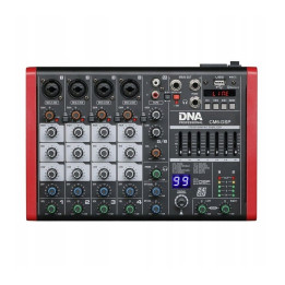DNA CM6-DSP mikser audio 6 kanalów USB MP3 Bluetooth Phantom