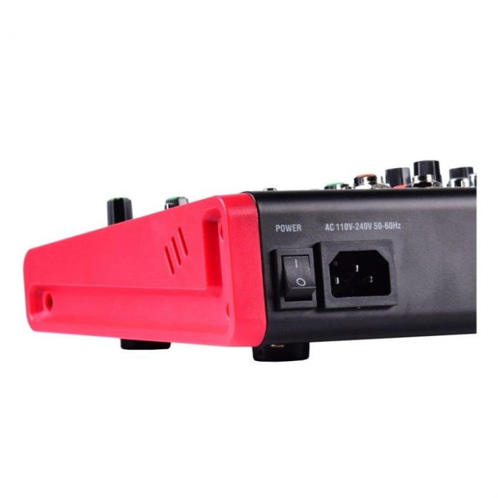DNA CM6-DSP mikser audio 6 kanalów USB MP3 Bluetooth Phantom