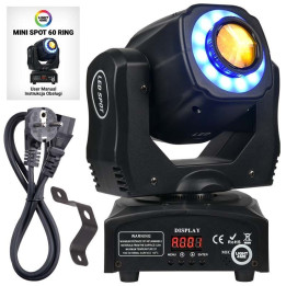 LIGHT4ME MINI SPOT 60 RING glowica ruchoma LED
