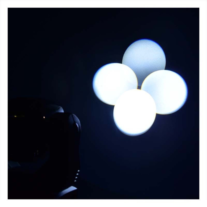 LIGHT4ME MINI SPOT 60 PRISM mala glowica ruchoma LED oswietl