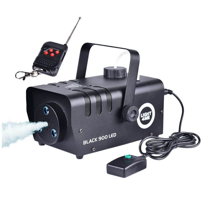 LIGHT4ME BLACK 900 LED wytwornica dymu mgly
