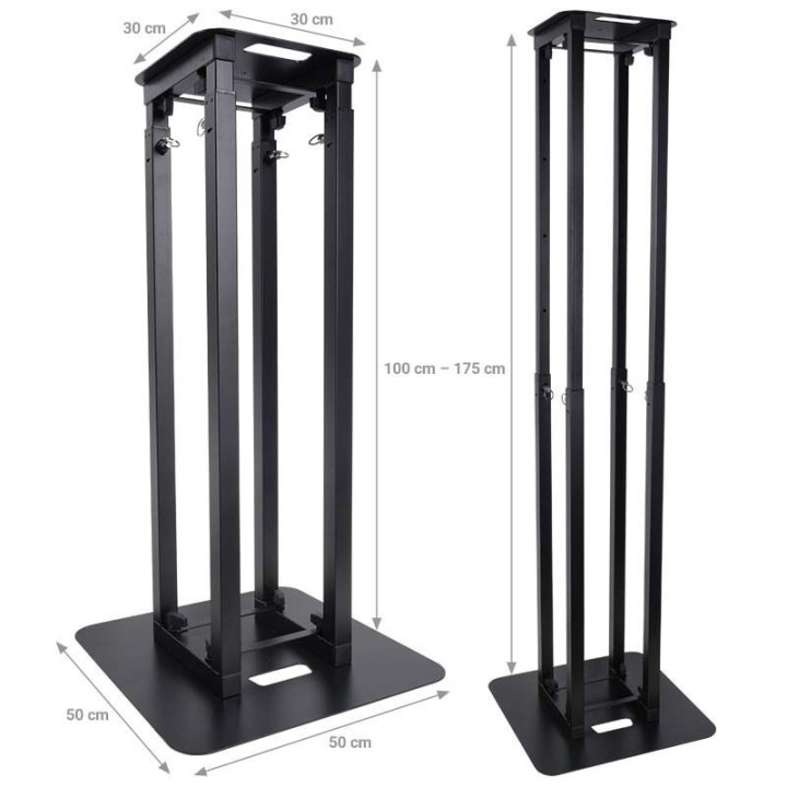 DNA TOTEM podstawa pod kolumny audio glowy ruchome – ? Staty
