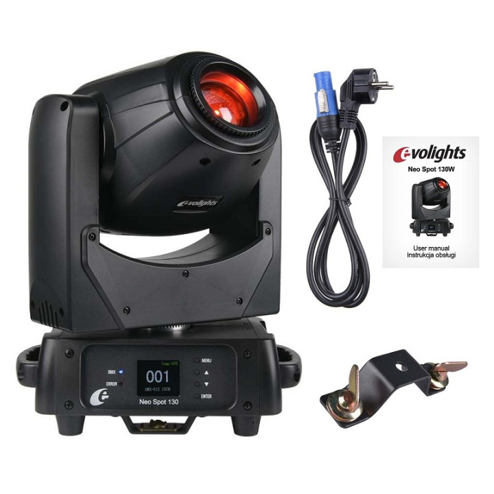 EVOLIGHTS NEO SPOT 130W glowica ruchoma LED oswietlenie scen