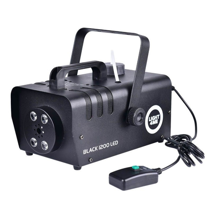 LIGHT4ME BLACK 1200 LED wytwornica dymu mgly – ? Wytwornice
