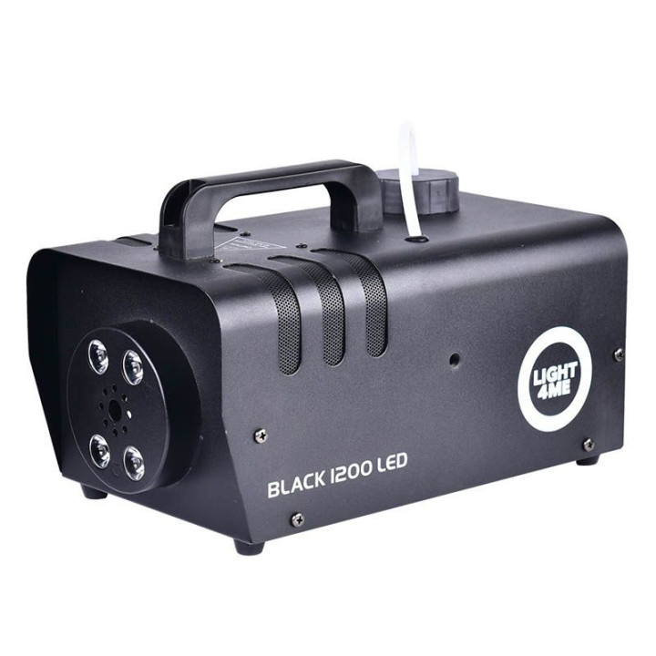LIGHT4ME BLACK 1200 LED wytwornica dymu mgly – ? Wytwornice