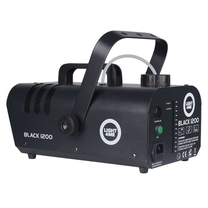 LIGHT4ME BLACK 1200 wytwornica dymu mgly