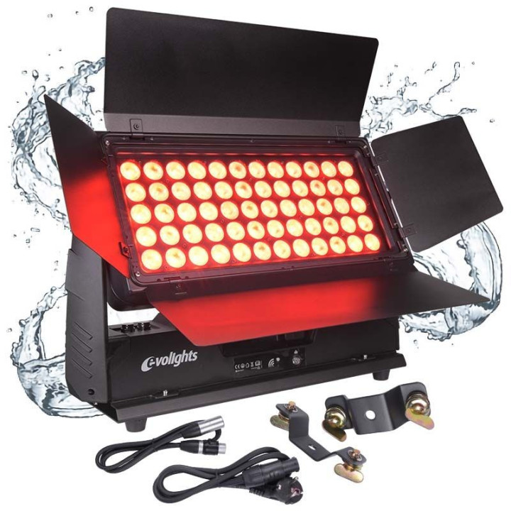 EVOLIGHTS 60x10W RGBW LED WALL WASHER naswietlacz zewnetrzny