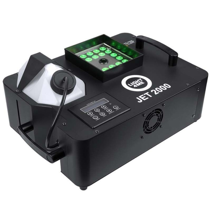 LIGHT4ME JET 2000 wytwornica dymu pionowego LED + pilot – ?