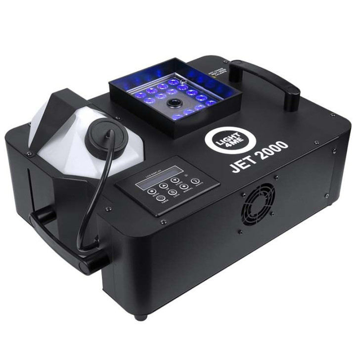 LIGHT4ME JET 2000 wytwornica dymu pionowego LED + pilot – ?