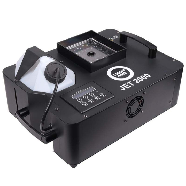 LIGHT4ME JET 2000 wytwornica dymu pionowego LED + pilot – ?