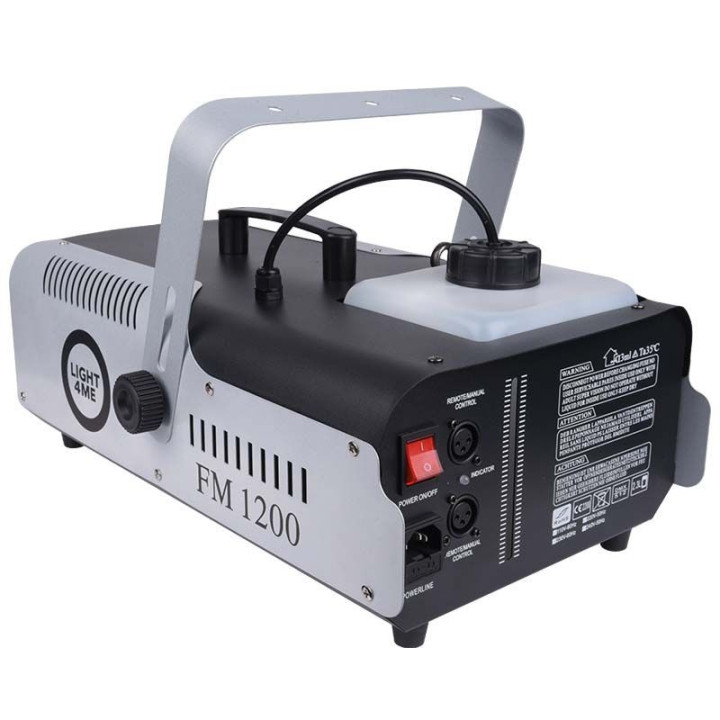LIGHT4ME FM 1200 wytwornica dymu mgly na pilota – ? Wytworni