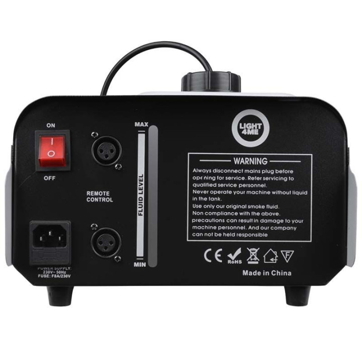LIGHT4ME FOG 1200 wytwornica dymu mgly pilot – ? Wytwornice